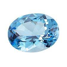 blue zircon gemstone