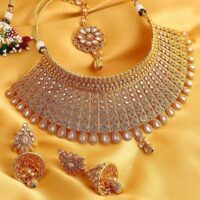 Alloy Gold plated Jewel Set (Gold, Silver)
