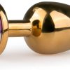 gold anal sex toy