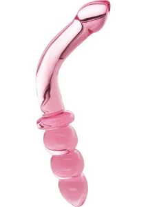 pink glass dildo