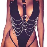 unisex Caged Design Body Harness