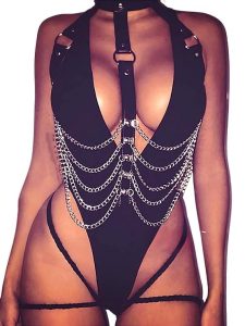 unisex Caged Design Body Harness