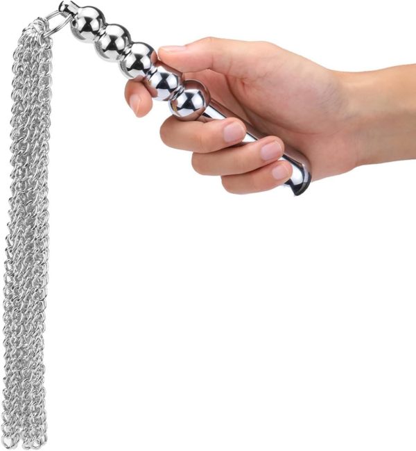 Spanking BDSM Whip with Chain Anal Plug