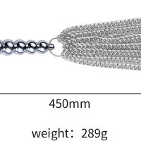 Spanking BDSM Whip with Chain Anal Plug