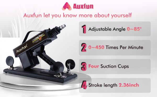 Automatic Sex Love Machine for Male and Female Masturbation With 8 Attachments - Image 3