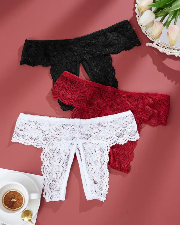 open crotch panties