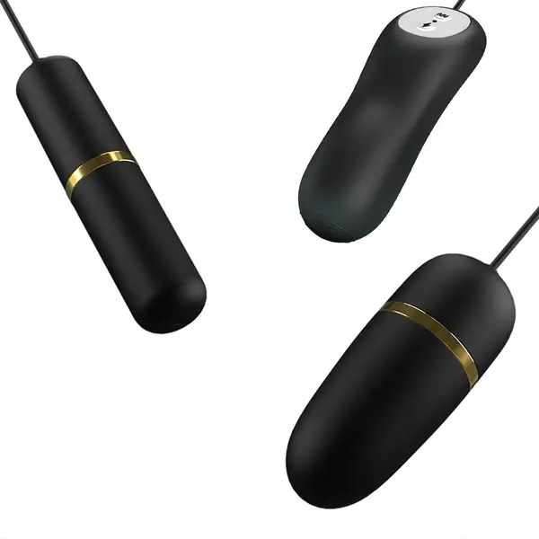 Double Bullet Vibrator With Shock Wave