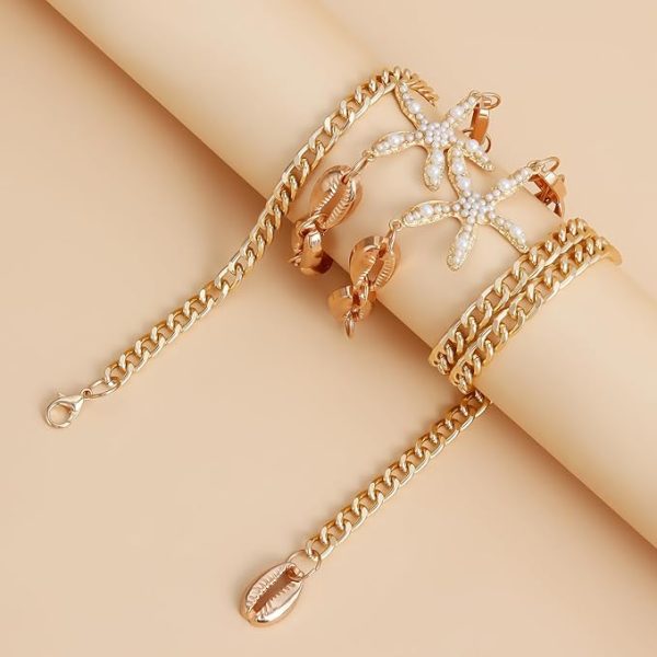 Artificial Seashell Starfish Waist Chain Jewelry - Image 3