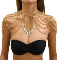 Sexy Crystal Tassel Shoulder Arm Chain Jewellery