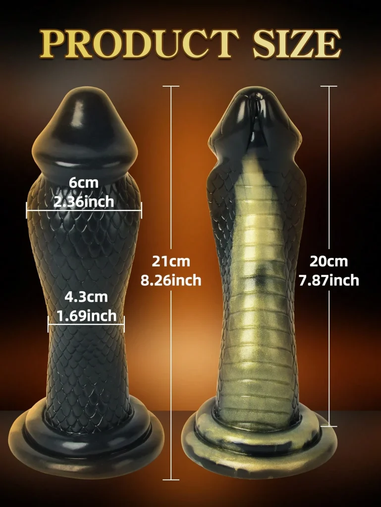 cobra butt plug size