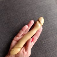 Ash Tree Wooden Dildo For G-spot Stimulation