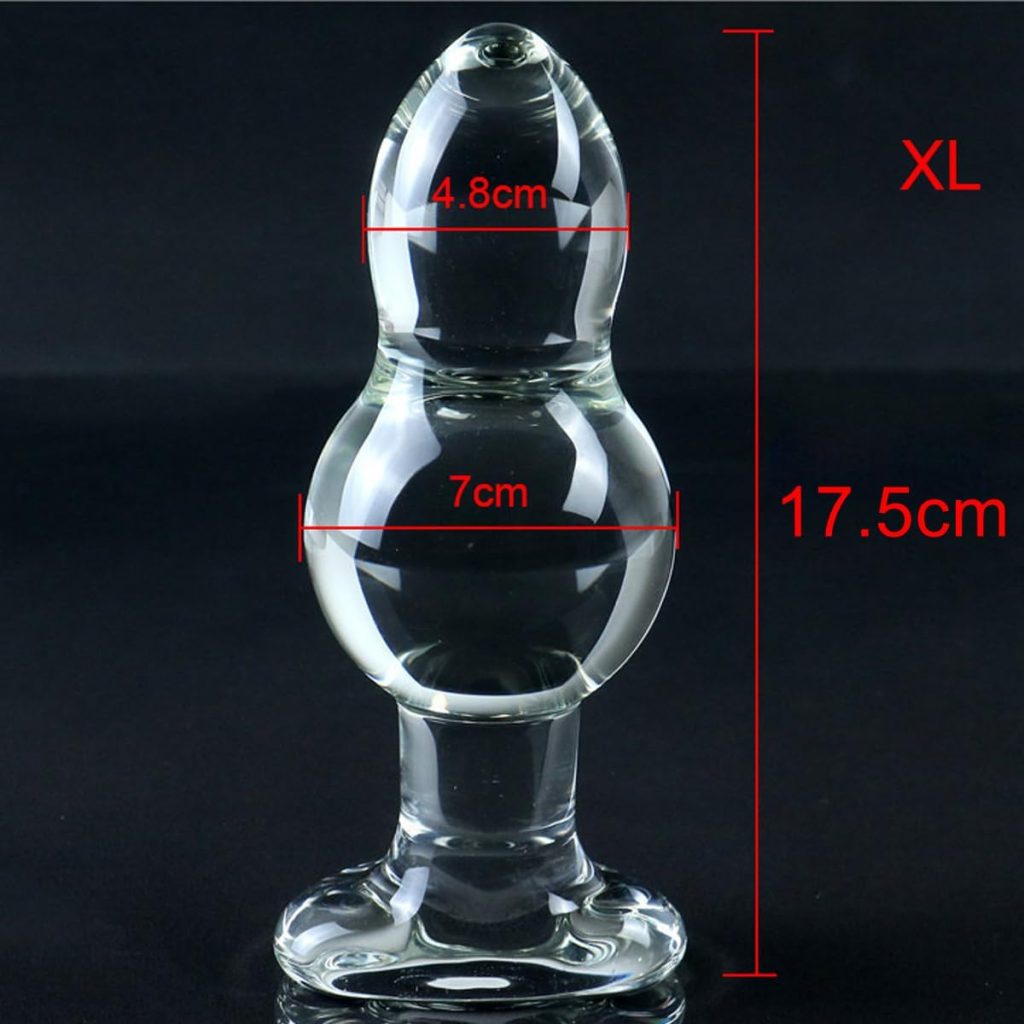 huge glass dildo