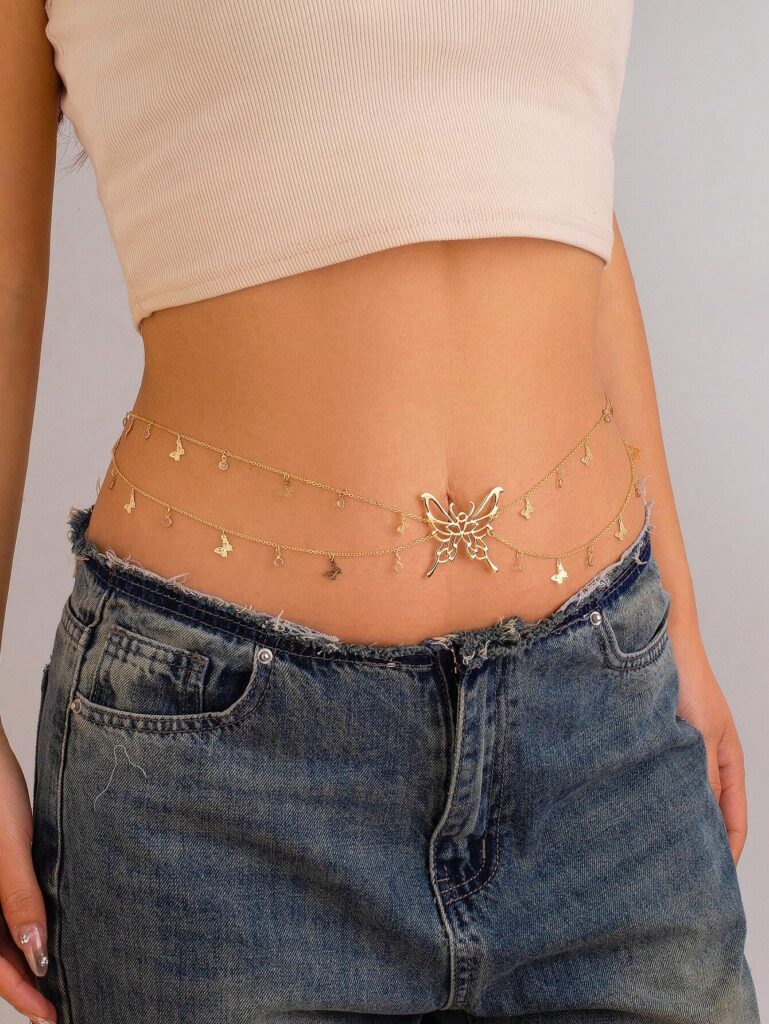 gold waist chain