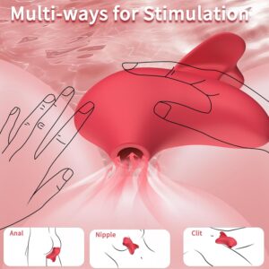 Clit & Nipple Vibrating Sucker for Women