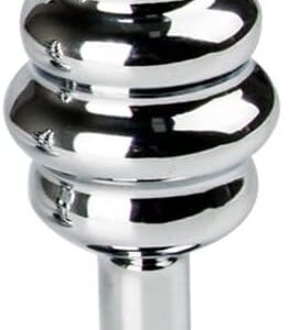 5 Beads Spiral Metal Anal Butt Plug For Couples