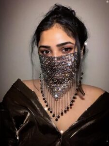 tassel mask