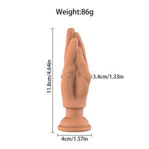 Hand Shaped Anal Fisting Vibrating butt Plug