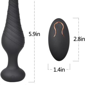 Cob Anal Plug Vibrator with 10 Vibrating Patterns