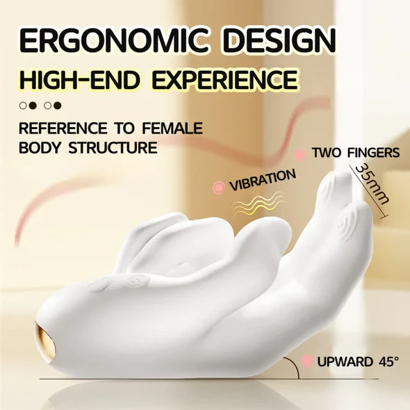 Golden Hand Finger Flapping G-spot Vibrator - Image 3