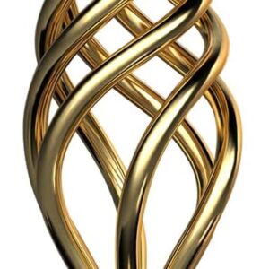 Hollow Cyclone Metal Anal Butt Plug